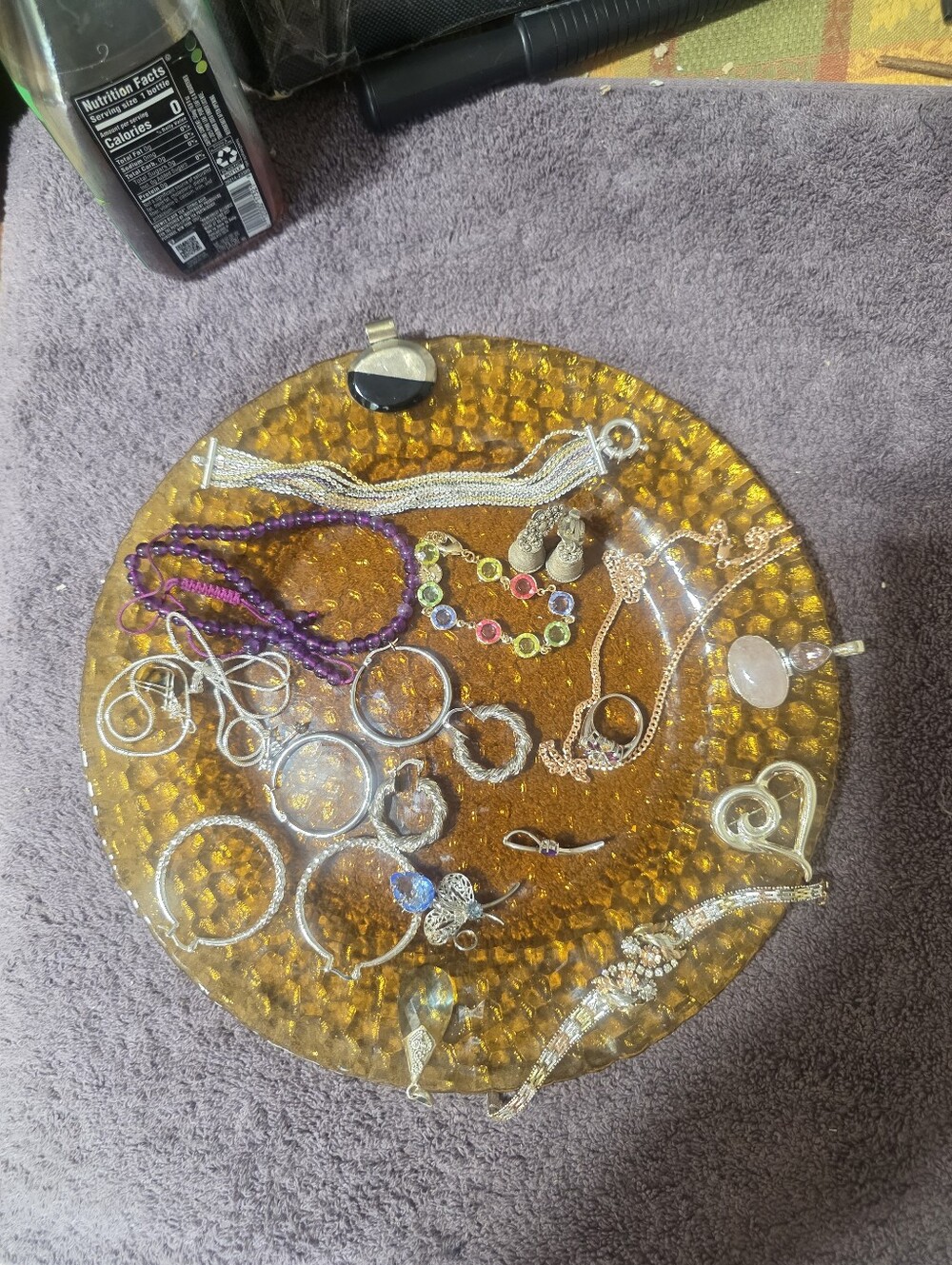 Nice Lot Of Several Pieces Of Jewelry Some 925 - Picture 2 of 8